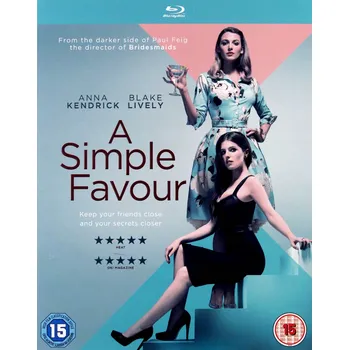 Blu-ray film A Simple Favour Blu-ray Blu-ray disk