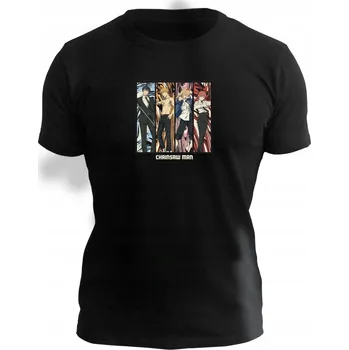 Tričko L Muž s motorovou pilou černé