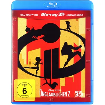 Blu-ray film Incredibles 2 Blu-ray disk