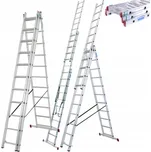 Skládací hliníkový Žebřík KRAUSE CORDA 3x11