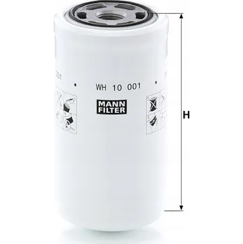 Hydraulický filtr Mann-Filter WH 10 001 Hydraulický filtr, automatická převodovka