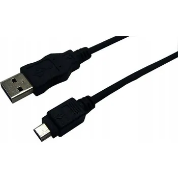 Datový kabel Kabel Logilink USB - microUSB typ B 1,8 m černý
