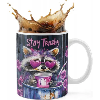 KERAMICKÝ HRNEK 330ML S POTISKEM - ZVÍŘATA MÝVAL