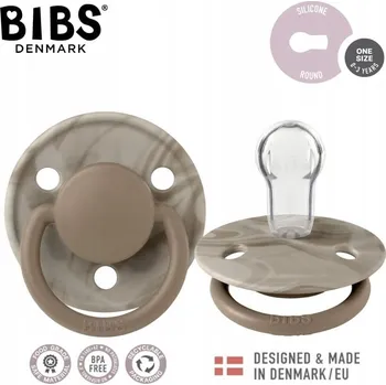 dudlíky Dudlík Bibs kulatý silikon 0+