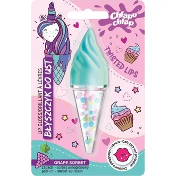 Lesk na rty Lesk na rty - náhrdelník zmrzlina Chlapu Chlap sorbet hroznový