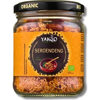 Hotové jídlo Yakso | Indonéská křupavá kokoso-arašídová posypka bez přidaného cukru • bez lepku • vegan • pro každodenní použití • 85 g