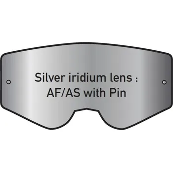 Motocyklové brýle KENNY VENTURY Iridium silver lens