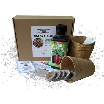 Semeno Satan's Kiss - vypěstuj si svou chilli papričku