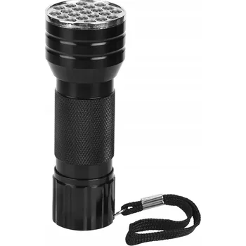 Svítilna UV ULTRA FIALOVÁ SVÍTILNA 21 LED STOP HLINÍK