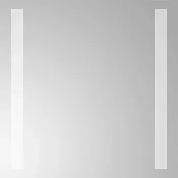 Zrcadlo Koupelnové zrcadlo s LED osvětlením 30x30 cm