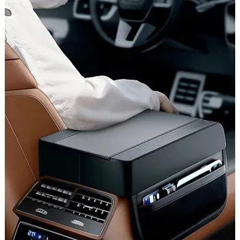 Polštář MĚKKÁ PODLOŽKA POLŠTÁŘ NA LOKETNÍ OPĚRKU, VYVÝŠENÁ KOŽENÁ KAPSA