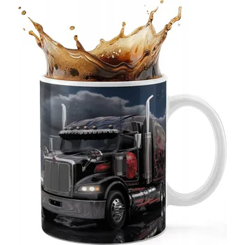 KERAMICKÝ HRNEK 330ML S POTISKEM - TIR NÁKLADNÍ AUTO DOPRAVA SPEDICE