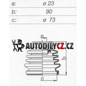 Manžeta ke kolu Manžeta k převodovce GOMET, (sada)