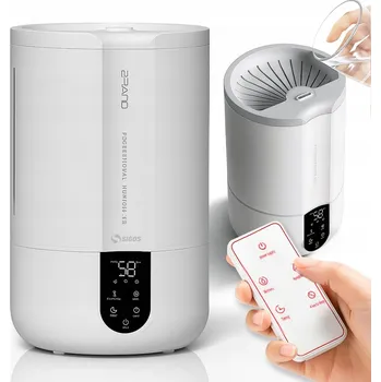 Aroma difuzér Nawilżacz powietrza ultradźwiękowy 4 LITRY aroma dálkové ovládání LED tichý difuzér