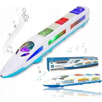 Vláček a vláčkodráha EXPRESNÍ VLAK NA BATERIE SE SVĚTLEM A ZVUKEM