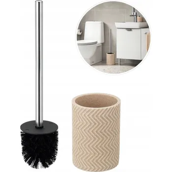 WC štětka WC kartáč SANO béžový