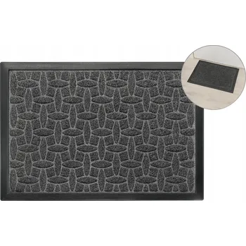 Rohožka Gumová rohožka do interiéru, hotová, 40 x 60 cm