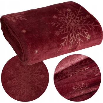 deka Vánoční deka sw/27 Eurofirany polyester 150 cm x 200 cm