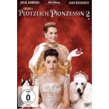 Plotzlich Priznessin 2 DVD disk