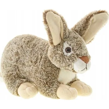 plyšák Plyšová Hračka Králík Hnědý Zajíček Lesní - 28 cm