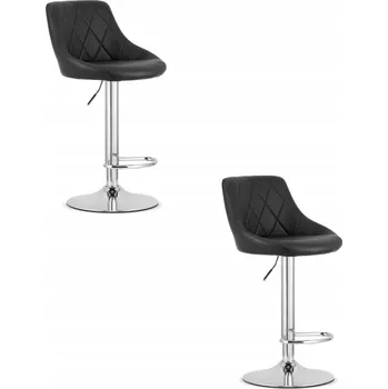 Barová židle Barová Židle Leobert , perleťově černá, dřevěná 105 cm