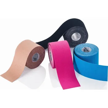 Tejpovací páska Kineziologická tejpovací páska Qmed 5 cm x 5 m – odstíny modré