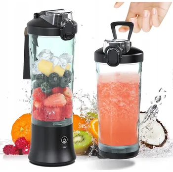 PŘENOSNÝ MIXÉR NA DŽUSY 600ML - PRO SMOOTHIES A SHAKY