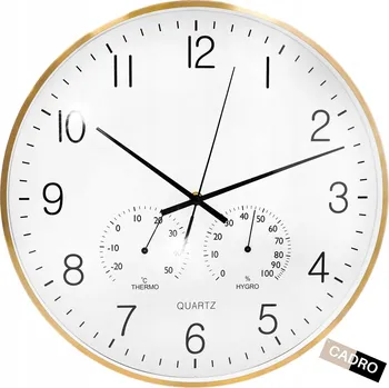 Hodiny HODINY NÁSTĚNNÉ VELKÉ KULATÝ ZLATÉ Moderní Na Zeď Do Obýváku Kuchyně