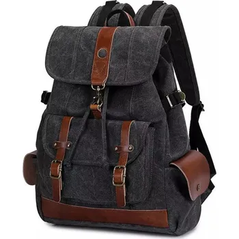 Městský batoh TopMode Turistický nepromokavý plátěný batoh 824115