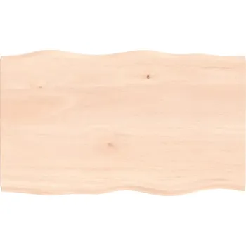 Stolová deska Dřevěná deska hnědá 100 x 60 x 6 cm