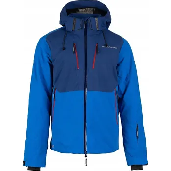 Pánská lyžařská bunda BERGSON AXEN STX Blue, velikost 3XL, s membrána