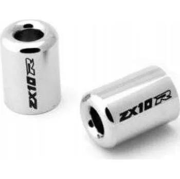 Závažíčka řídítek - KAWASAKI ZX10R CHROM NÁPIS (3734)