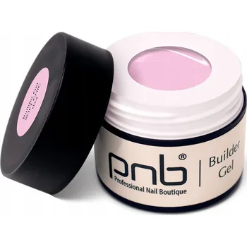 Lak na nehty Stavební gel na nehty PNB Builder Gel 034 Soft Chic 15 ml