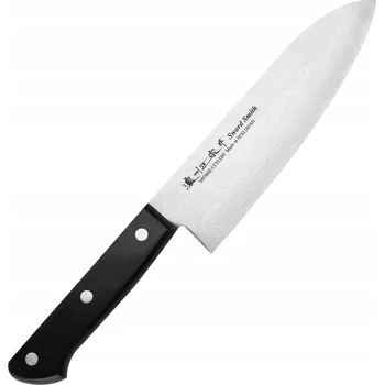 Kuchyňský nůž SATAKE Unikátní VG-10 Japonský Nůž Santoku 17 cm