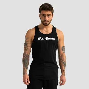 Pánské tílko Bezešvé tílko GymBeam Limitless černé vel. 3XL