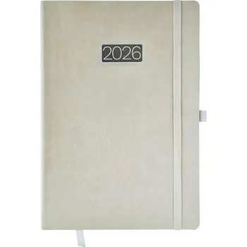 Kalendář Knižní kalendář 2026 A5 Avanti šedý