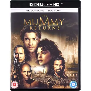 Blu-ray film The Mummy Returns Blu-ray disk