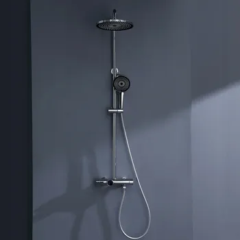 Sprchový set Sprchový set Trojfunkční digitální sprchová hlavice chromovaná