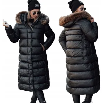 Dámský kabát DStreet dámská prošívaná bunda s kapucí TY4100 velikost XL