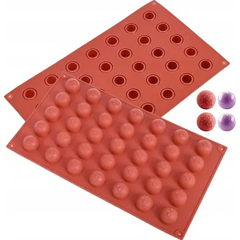 Forma na pečení Silikonová forma na monoporce čokolád, dezertů, pralinek TRUFFLE MINI KOULE