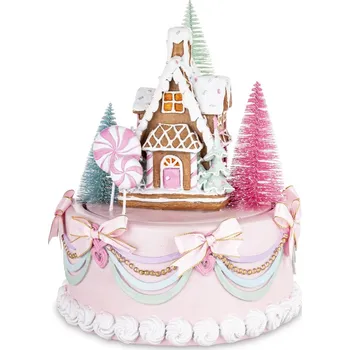 Obraz LED Karusel s Melodií Vánoční Dekorace na Mikuláše Pod Stromeček