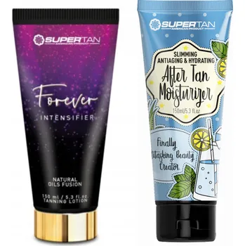 Opalování Supertan Forever + After Tan - Péče po opalování