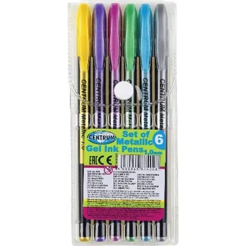 Gelová propiska vícebarevné Centrum