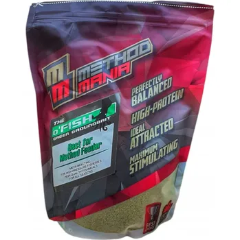 Návnadová surovina Method Mania Návnada O'Fish Green krmítko 900g