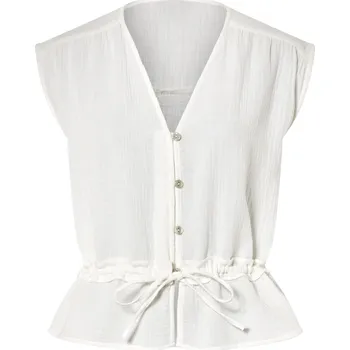 Dámská halenka esmara® Dámská mušelínová blůza (bílá, 44)