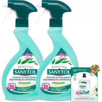 Univerzální čisticí prostředek Sanytol Univerzální čisticí sprej Eukalyptus 500 ml x2 +