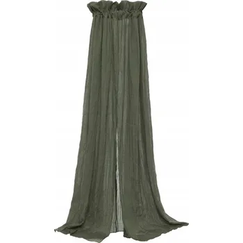 Nebesa nad postýlku Baldachýn nad postýlku Vintage 280x155 cm zelený list Jollein