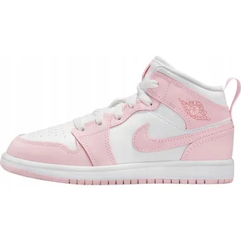 Dětská móda Nike sportovní boty eko kůže bílé, velikost 34