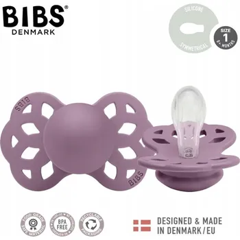 Dudlík Bibs symetrický silikonový 0+