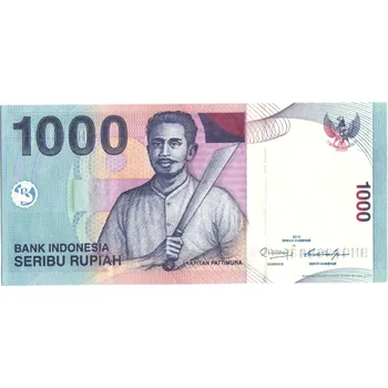 INDONÉSIE. 1.000 rupiah 2013.